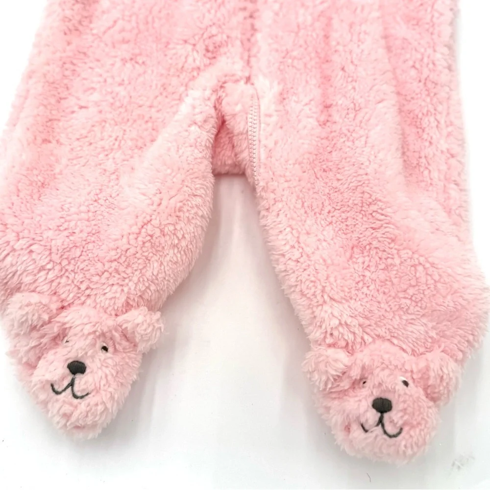 Carter's‎ Blush Pink Hooded Footie